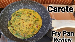 Carote Fry Pan Review in Hindi  CAROTE 20cm Frying Pan Rs 1074 [upl. by Siramed]