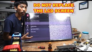 How to Fix LCD TV Horizontal Screen Lines [upl. by Barcroft496]