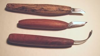 Making A Real Woodcarving Knife from Real Steel Spoon Knife [upl. by Nuavahs]