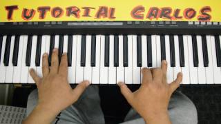 Mirarte Solo a Ti Emir Sensini  Tutorial Piano Carlos [upl. by Delija]