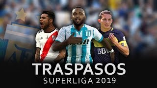 Mercado de Pases Superliga 2019Boca Juniors River Plate Racing Casla [upl. by Aicital]