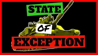 CARL SCHMITT AND THE STATE OF EXCEPTION [upl. by Cuthbertson]