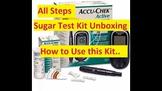 HOw to use Glucometer  Diabetes test kit Sugar test kit [upl. by Val420]