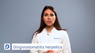 Gingivostomatitis herpetica  Mundfäule  Bläschen im Mundraum bei Kindern dermanostic Hautlexikon [upl. by Siravaj]