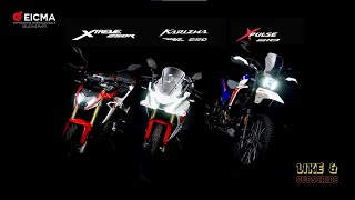 Top 3 Bikes of Hero on EICMA 2024BikePriceNepal [upl. by Athallia688]