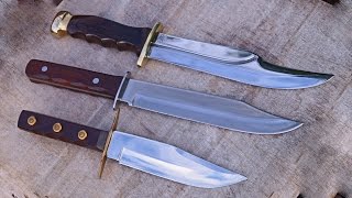 C Jul Herbertz TRIO Original Bowie Knives amp African Hunter Solingen Germany Jagdmesser [upl. by Ashlen]