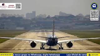 LIVE NO AEROPORTO DE SÃO PAULO CONGONHAS  CGH AIRPORT  SBSP PLANE SPOTTING [upl. by Murdoch807]