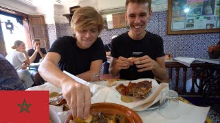 EPIC MOROCCO STREET FOOD in Marrakesh 🇲🇦 ft LukeKorns 🇲🇦 [upl. by Malinda]