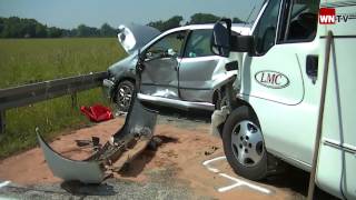 Schwerer Unfall auf der Warendorfer Straße [upl. by Eniaj519]