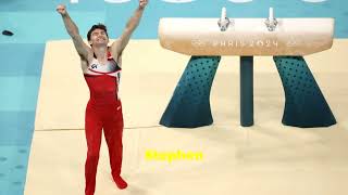 quotExclusive Footage Stephen Nedorosciks Epic Pommel Horse Performance That Won Him Another Medalquot [upl. by Anaiv]