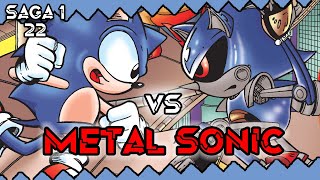 Sonic Archie Comics  VS Metal Sonic 💥 Sonic CD 2260 PreSGW [upl. by Olivia138]