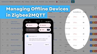 Offline Zigbee device notifications in Zigbee2MQTT [upl. by Pelaga118]