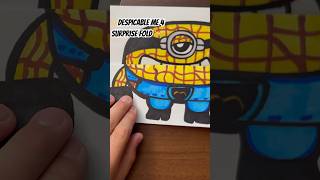 Despicable me 4 surprise fold minions blowup art despicable despicableme4 foryou short [upl. by Arrekahs329]