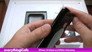 iPhone 3G Black and White Unboxing [upl. by Ahsiekar]