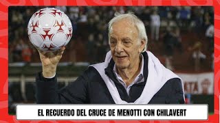 El recuerdo del cruce de Menotti con Chilavert [upl. by Esikram979]