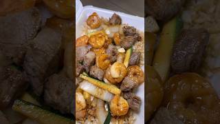 Hibachi Express hibachi steakandshrimp fastfood foodie shorts food yummyfood [upl. by Lang]