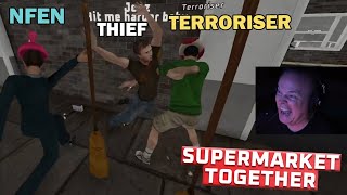 DEALING WITH THIEVES Sark w Terroriser GassyMexican Bruce amp Nfen Supermarket Together [upl. by Wadell]