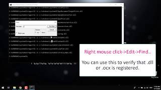 How to register dll or ocx file  Windows 10 [upl. by Ober]