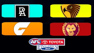 AFL SEMI FINAL TIPS  PREDICTIONS 2024 [upl. by Enreval]