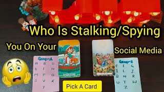 Who Is StalkingSpying You On Your Social Media And Why Hindi Tarot Reading [upl. by Lucian]