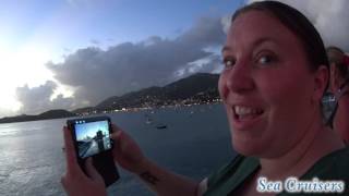 A Most Magical Evening on the Norwegian Escape Cruise Ship Vlog ep17 [upl. by Swanhilda]