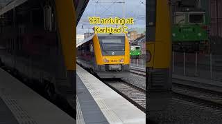 Y31 arriving at Karlstad C [upl. by Luthanen460]