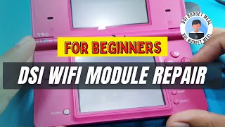 How to replace Nintendo DSi Wifi Module For Beginners [upl. by Nommad]