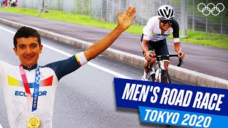 Mens Road Race  Road Cycling  FULL LENGTH  Tokyo 2020 [upl. by Tisbee]