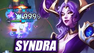 Wild Rift Syndra Support Gameplay Build amp Runes [upl. by Einafit]