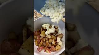 Learn how to make JIMMY DEAN Breakfast Bowl at HOME breakfast food homemade asmr shorts [upl. by Ennovahs64]