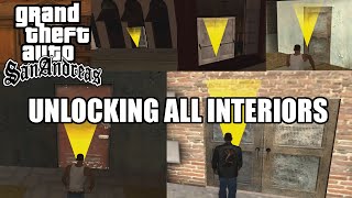 How to unlock interiors in GTA SA [upl. by Bardo]