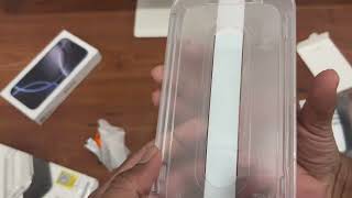 Spigen EZ Fit Tempered Glass  iPhone 16 Pro  The Studio Box  TSB [upl. by Luanne]