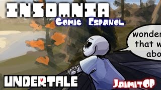 Comic Undertale quotINSOMNIAquot en español Jama Fandub Parte 1 [upl. by Brenton]