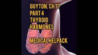 Regulation of thyroid harmones guyton ch 77 part 4 physiology [upl. by Jana711]