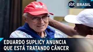 Eduardo Suplicy é diagnosticado com linfoma nãoHodgkin  SBT Brasil 271024 [upl. by Akiv]