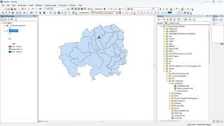 Study Area Map Creation Using Multiple Data Frames from Scratch to Finish in Esri ArcMap [upl. by Toffic]