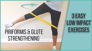 3 Beginner Exercises to Strengthen Piriformis amp Glute Medius [upl. by Yxor]