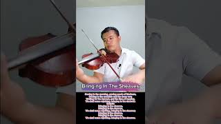 Bringing In The Sheaves  violin cover fypシ゚viral violin violinworship violincover hymnal [upl. by Mitchael56]