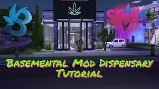 Sims 4  Basemental Drugs Mod Dispensary Tutorial [upl. by Nikos]