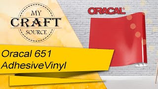 Oracal 651 Adhesive Vinyl [upl. by Ahsitra348]