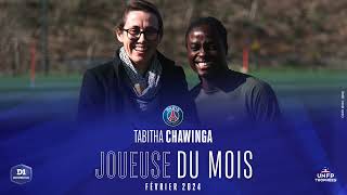 D1 Arkema joueuse du mois  Tabitha Chawinga élue en février [upl. by Templas]