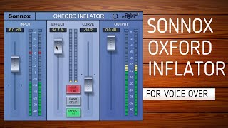 Sonnox Oxford Inflator for Voice Over [upl. by Lebasy]