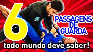 OBRIGATORIO 6 Passagens de Guarda  Dica Todo mundo tem que saber [upl. by Kcirdaed]