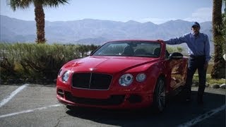 2013 Bentley Continental GT Speed Convertible  Review  CAR and DRIVER [upl. by Andriette]