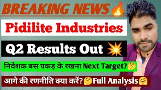 Pidilite Q2 results 2025  Pidilite results today pidilite share latest news pidilite industries [upl. by Punak]