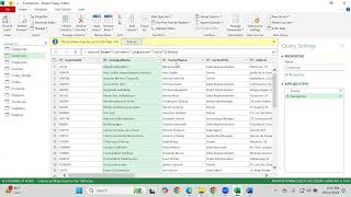 PowerQuery Editor in Excel [upl. by Aslam]