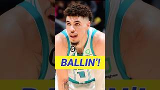 LaMelo Ball has been balling out this season lameloball hornets nba [upl. by Asimaj]