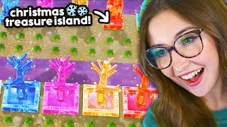 🎄 christmas treasure islands in animal crossing new horizons  streamed 111524 [upl. by Bulley]