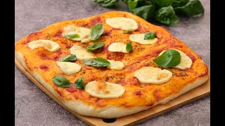 Impasto pizza Bonci come fare una pizza soffice e saporita con lievitazione 24h [upl. by Yruoc936]