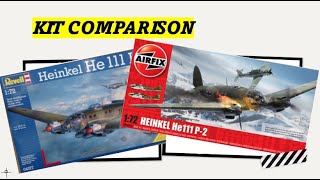 172 Heinkel He 111 KIT COMPARISON [upl. by Anoiuq]